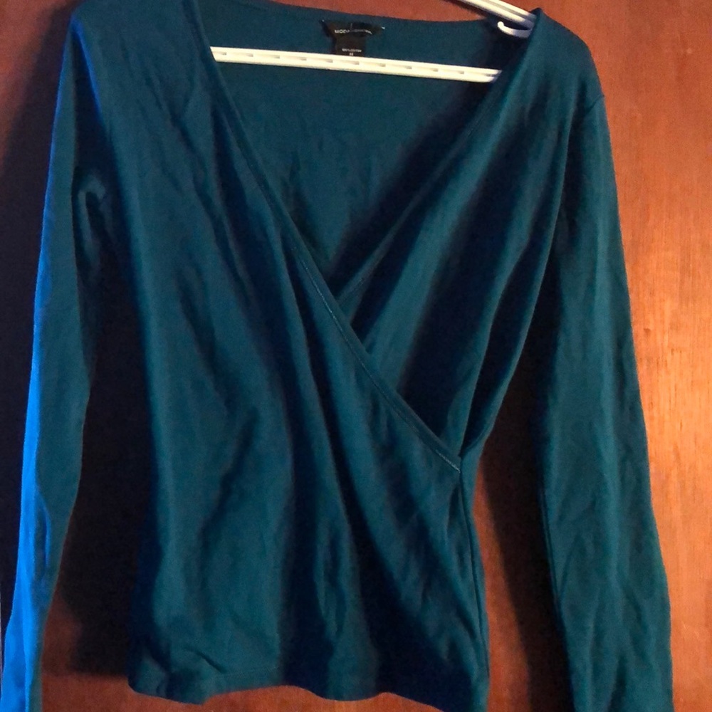 Wrap Top ASO Elena Gilbert